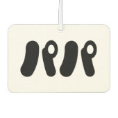 Japanisch Papa パ | Nihongo Language Autolufterfrischer (Vorderseite)