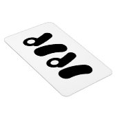 Japanisch Papa パ | Nihongo Language Magnet (Rechte Seite)