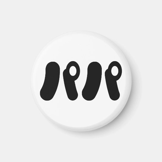 Japanisch Papa パ | Nihongo Language Magnet (Vorne)