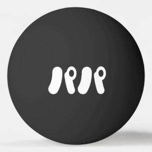Japanisch Papa パ Nihongo Language Tischtennisball