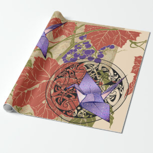 JAPANISCH PATTERN COLLAGE Wrapping Paper Geschenkpapier
