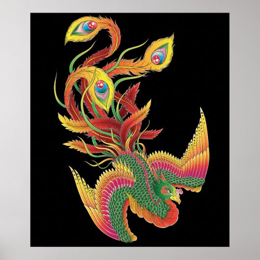 Japanisch Phoenix Poster (Vorne)
