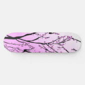 Japanisch Pink Cherry Blossom Skateboard (Horizontal)