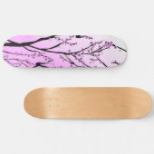 Japanisch Pink Cherry Blossom Skateboard (Horizontal)