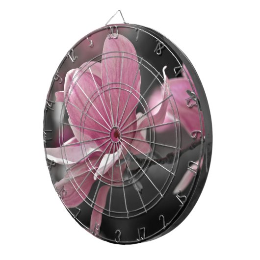 Japanisch Pink Saucer Magnolia Dartscheibe (Vorderseite rechts)