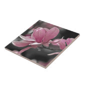 Japanisch Pink Saucer Magnolia Fliese (Seite)