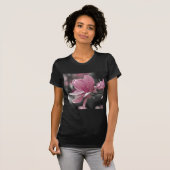 Japanisch Pink Saucer Magnolia T-Shirt (Vorne ganz)