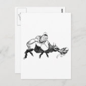 Japanisch Postkarte (Vorne/Hinten)