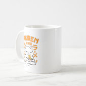 Japanisch Ramen Cat Ramen Lover Kaffeetasse (Vorderseite Links)