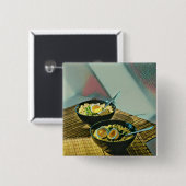Japanisch Ramen Gift Button (Vorne & Hinten)