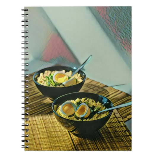 Japanisch Ramen Gift Notizblock (Vorderseite)
