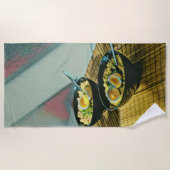Japanisch Ramen Gift Strandtuch (Vorderseite)