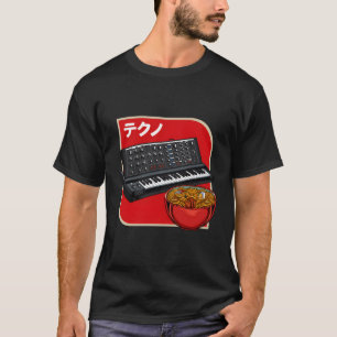 Japanisch Ramen Vintag Synth Synthesizer Japan Lov T-Shirt