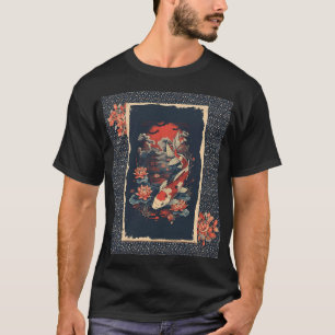 Japanisch – Retro japanische Landschaftsästhetik T-Shirt