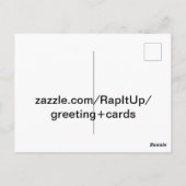 Japanisch Robin Postkarte (Rückseite)