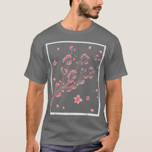 Japanisch Rosa Blume Blossom Sakura Cherry Blossom T-Shirt