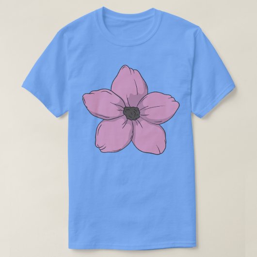 Japanisch Sakura Blume Kirschblüten Kunst Geschenk T-Shirt (Design vorne)