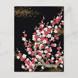 Japanisch Sakura Cherry Blossom Kunst, Dichtung un Postkarte