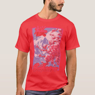 Japanisch Sakura Cherry Blossom Kunst für japanisc T-Shirt