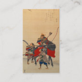 Japanisch Samurai (#03) Visitenkarte (Vorderseite)