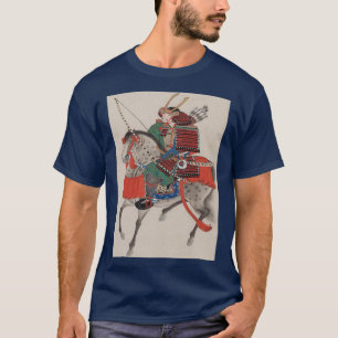 Japanisch Samurai auf Horseback T-Shirt
