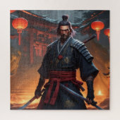 Japanisch Samurai bereit für den Krieg Jigsaw Puzz Puzzle (Vertikal)