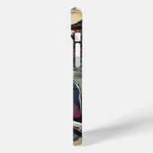 Japanisch Samurai Cat Kimono Katana Case-Mate iPhone Hülle (Rückseite / Links)