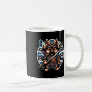 Japanisch Samurai Dog Tattoo, Deutscher Schäferhun Kaffeetasse