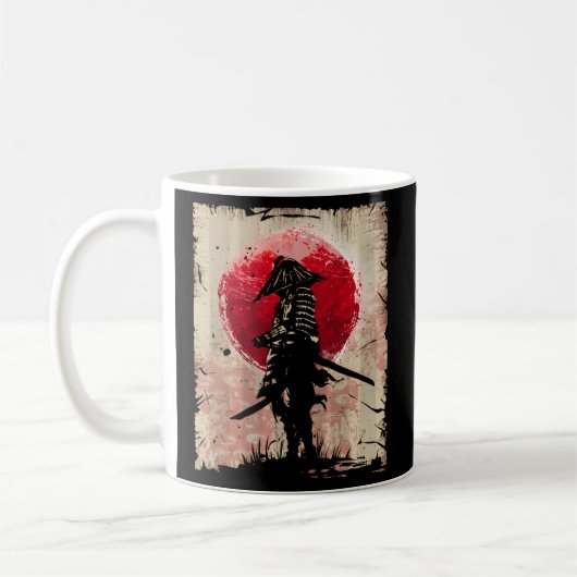 Japanisch Samurai Fighter Kaffeetasse (Links)