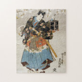 Japanisch Samurai Holandlantern katana ukiyo-e Puzzle (Vertikal)