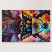 Japanisch Samurai Jigsaw Puzzle (Horizontal)