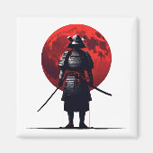 Japanisch Samurai Magnet (Vorne)