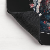 Japanisch Samurai Ninja Dog Tattoo Graphic for Men Mousepad (Ecke)