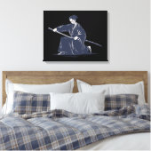 Japanisch Samurai Painting Leinwanddruck (Insitu (Schlafzimmer))