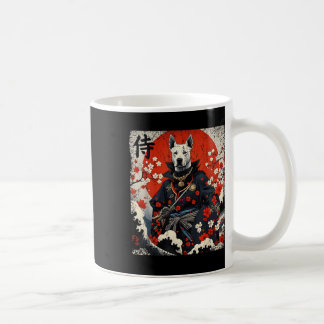 Japanisch Samurai Pitbull Tattoo Kawaii Ukiyo-e Ni Kaffeetasse