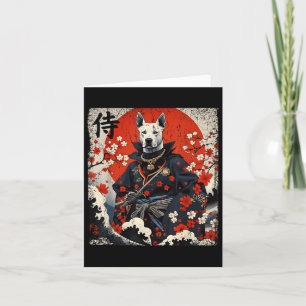 Japanisch Samurai Pitbull Tattoo Kawaii Ukiyo-e Ni Karte