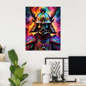 Japanisch Samurai Poster (Heimbüro)