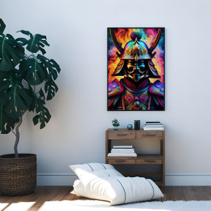 Japanisch Samurai Poster