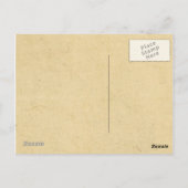 Japanisch Samurai Postkarte (Rückseite)