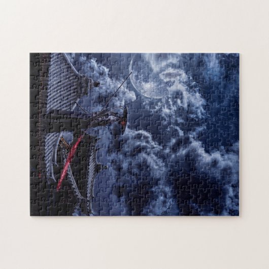 Japanisch Samurai Puzzle (Horizontal)