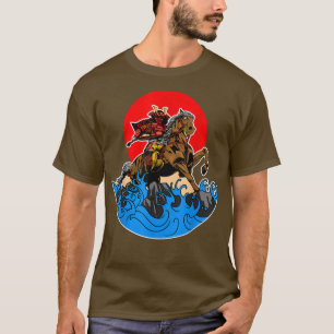 Japanisch Samurai Schwert Katana Armor Warrior T-S T-Shirt