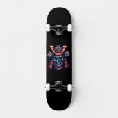 Japanisch Samurai Skull Skateboard (Vorderseite)