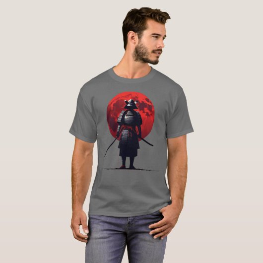 Japanisch Samurai T-Shirt (Vorne ganz)