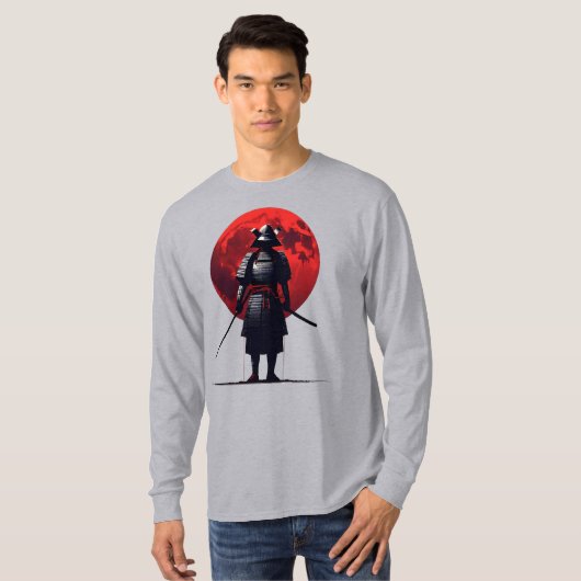 Japanisch Samurai T-Shirt (Vorne ganz)