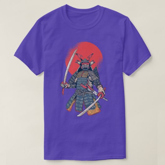 Japanisch Samurai Warrior Japanisch Sun T-Shirt (Design vorne)