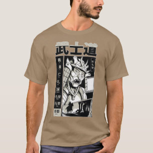 Japanisch Samurai Warrior Katana Fighter T-Shirt