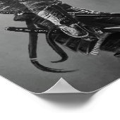 Japanisch Samurai Warrior Poster (Ecke)