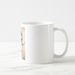 Japanisch Samurai Warrior Retro Vintag Kaffeetasse