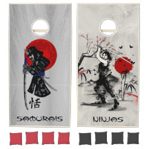 Japanisch Samuri und Ninjas