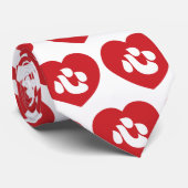 Japanisch Shin Kanji Kokoro Heart 心 Krawatte (Gerollt)